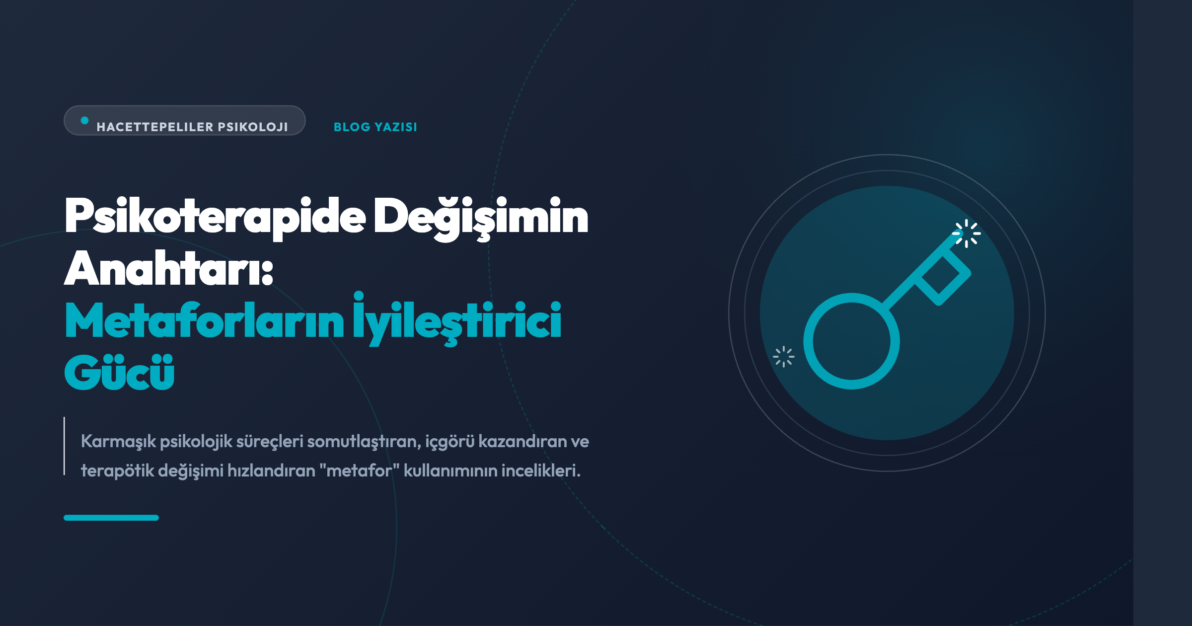 Terapide metafor hacettepeliler psikoloji psikolog bahattin bakır